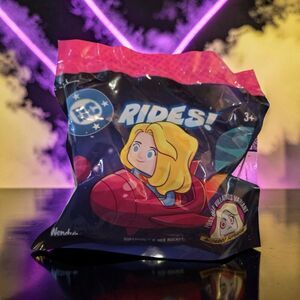 Wendy 2026 DC Rides Toy Sealed Kids Meal Bizarro Super Girl Variant Figure A60